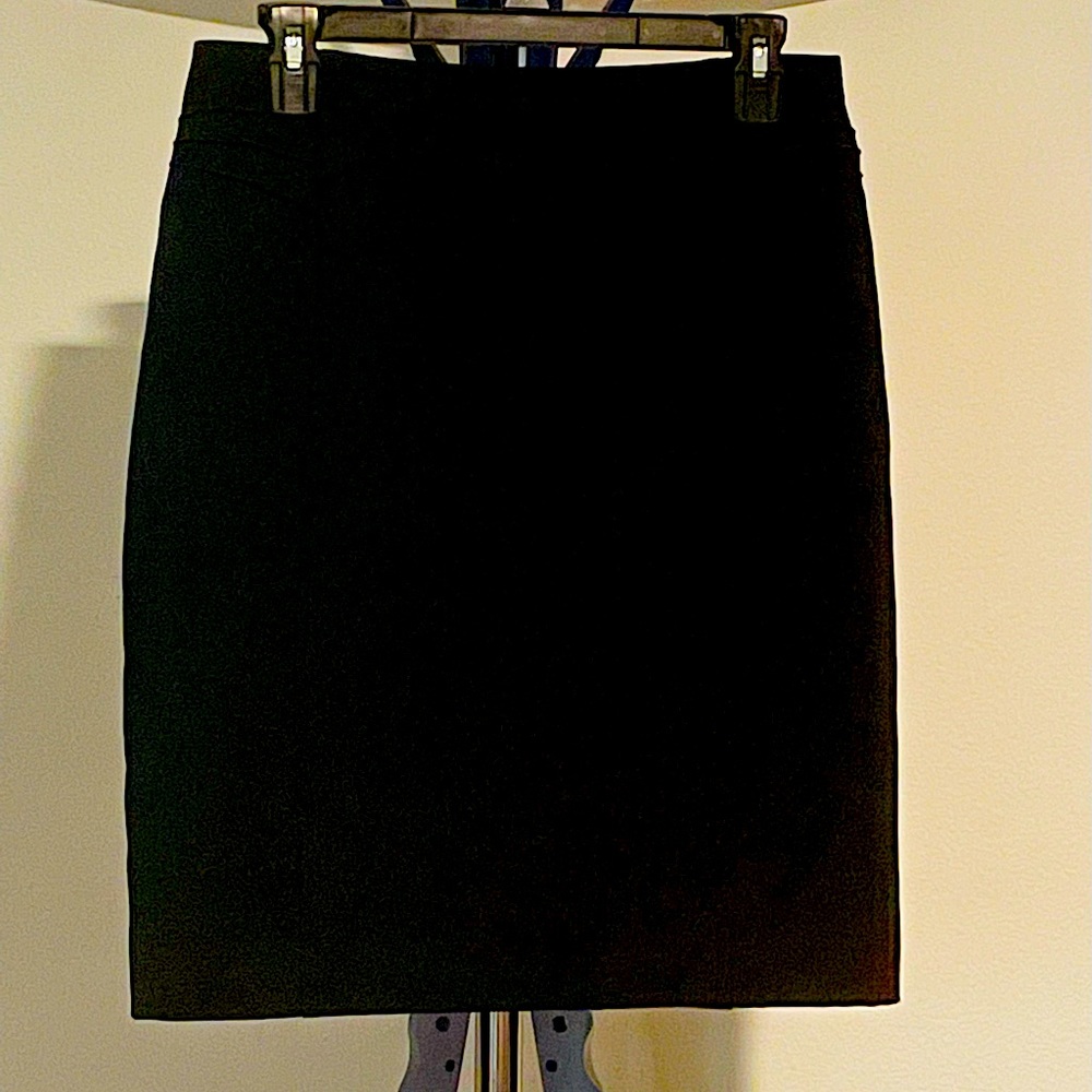 Black work wear skirt